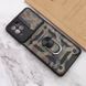 Ударопрочный чехол Camshield Serge Ring Camo для Samsung Galaxy M53 5G Коричневый / Army Brown