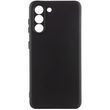 Чохол для Samsung Galaxy S22+ Silicone Full camera закритий низ + захист камери Чорний / Black
