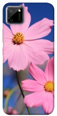 Чехол для Realme C11 PandaPrint Розовая ромашка цветы