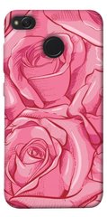 Чехол для Xiaomi Redmi 4X PandaPrint Розы карандашом цветы