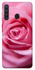 Чохол для Samsung Galaxy A21 PandaPrint Рожевий бутон квіти