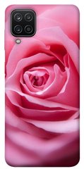 Чехол для Samsung Galaxy A12 PandaPrint Розовый бутон цветы