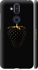 Чехол на Nokia 8.1 Черная клубника 3585m-1620