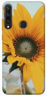 Чехол для Huawei Y6p PandaPrint Подсолнух цветы