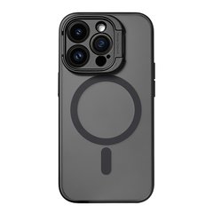 Чохол для iPhone 13 Pro Max HYBRID Case (Camera Stand) + підставка Black