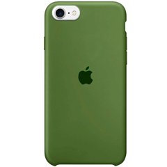 Чехол Silicone Case (AA) для Apple iPhone SE (2020) (Зеленый / Virid)
