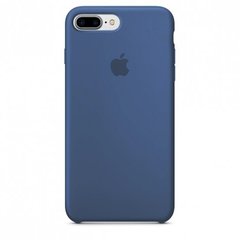 Чехол Silicone case orig 1:1 (AAA) для Apple iPhone 7 plus / 8 plus (5.5") (Синий / Midnight Blue)