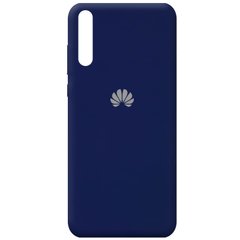 Чохол Silicone Cover Full Protective (AA) для Huawei Y8p (2020) / P Smart S (Темно-синій / Midnight blue)