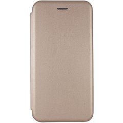 Кожаный чехол (книжка) Classy для Samsung Galaxy M51 (Золотой)