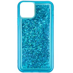 TPU+PC чехол Sparkle (glitter) для Apple iPhone 12 mini (5.4") (Синий)