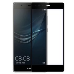 Захисне скло 4d soft edge for Huawei P9 Plus Чорне