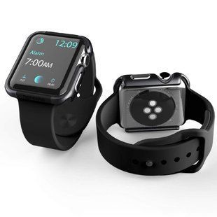 Чехол Defense Edge Series для Apple watch 44mm (Черный / Charcoal)