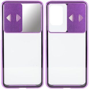 Чохол Camshield 360 Metall+Glass зі шторкою для камери для Samsung Galaxy S20 Plus (Бузковий)