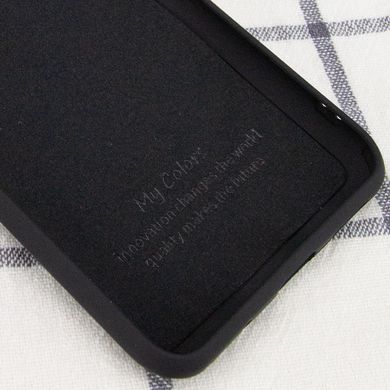 Чехол для Samsung Galaxy S20 FE Silicone Full camera закрытый низ + защита камеры Черный / Black
