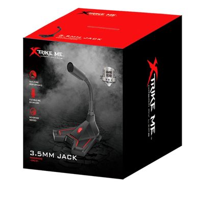 Ігровий мікрофон XTRIKE ME Gaming Microphone 3.5mm jack XMC-01 |1.5M| Чорний