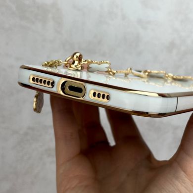 Чехол с цепочкой для iPhone 15 Plus Shine Bracelet Strap