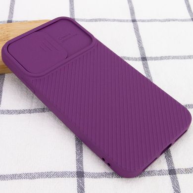 Чехол Camshield Square TPU со шторкой для камеры для Apple iPhone XR (6.1"") Фиолетовый