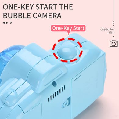 Дитячий фотоапарат для мильних бульбашок, генератор Bubble Camera