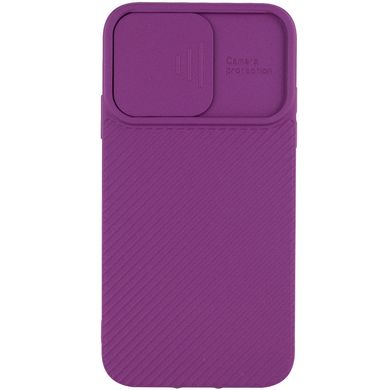 Чехол Camshield Square TPU со шторкой для камеры для Apple iPhone XR (6.1"") Фиолетовый