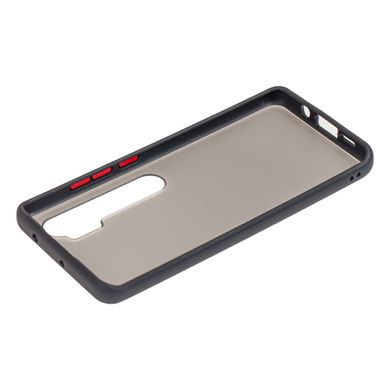 Чехол для Xiaomi Mi Note 10 / Mi CC9 Pro LikGus Maxshield черно-красный