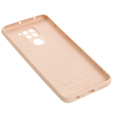 Чехол для Xiaomi Redmi Note 9 Wave Full Camera розовый песок