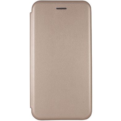 Кожаный чехол (книжка) Classy для Samsung Galaxy M51 (Золотой)