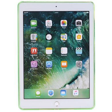 TPU чехол Epic Color Transparent для Apple iPad 10.2" (2019) / Apple iPad 10.2" (2020) (Зеленый)