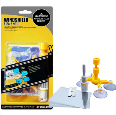 Повний набір для ремонту лобового скла Sunroz Windshield Repair Kit
