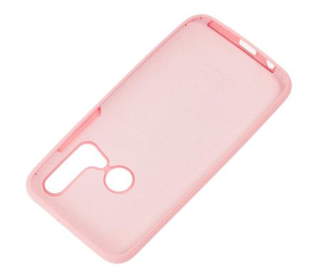 Чохол для Huawei Nova 5i Silicone Full блідо-рожевий