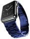 Ремешок Metal old 3-bead для Apple Watch 38/40/41 mm Blue