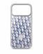 Чехол для Iphone 17 Pro Max Rimowa collab Dior Aluminium Case Silver
