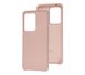 Чехол для Samsung Galaxy S20 Ultra (G988) Silky Soft Touch "розовый песок"