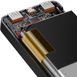Портативна Батарея УМБ Baseus Bipow Digital Display 30000mAh 22,5W з технологіею QC3.0+PD3.0 2USB+Type-C + Кабель USB to Micro USB Чорний