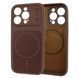 Чохол для iPhone 16 Pro Max Dual Tone Silicone MagSafe Case &ndash; Dark Brown