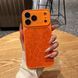 Чехол для iPhone 16 Pro AITO PU-Leather Leopard Case &ndash; Orange