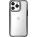 Чехол TPU UAG PLYO series для Apple iPhone 12 Pro / 12 (6.1") Прозрачный / Черный