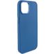 TPU чохол Bonbon Metal Style для Apple iPhone 14 Pro Max (6.7") Синій / Denim Blue