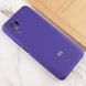 Чехол Silicone Cover Full Camera (AA) для Xiaomi Redmi Note 10 / Note 10s Фиолетовый / Purple