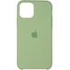 Чохол silicone case for iPhone 11 Mint / зелений
