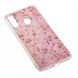 Чехол для Samsung Galaxy A20s (A207) Wave конфети галька розовый