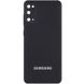 Чохол для Samsung Galaxy S20 FE Silicone Full camera закритий низ + захист камери Чорний / Black