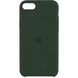 Чехол Silicone Case (AA) для Apple iPhone SE (2020) (Зеленый / Cyprus Green)