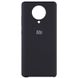 Чехол Silicone Cover (AAA) для Xiaomi Redmi K30 Pro / Poco F2 Pro (Черный / Black)