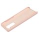 Чохол Silicone для Xiaomi Redmi Note 9 Premium pink sand