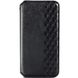 Кожаный чехол книжка GETMAN Cubic (PU) для Samsung Galaxy A02s / M02s (Черный)