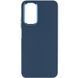 TPU чохол Bonbon Metal Style для Samsung Galaxy A13 4G Синій / Cosmos blue