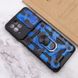 Ударопрочный чехол Camshield Serge Ring Camo для Samsung Galaxy M53 5G Синий / Army Blue