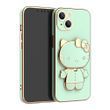 Чехол для iPhone 14 Pro Max Hello Kitty + зеркало Mint