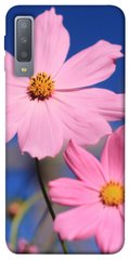 Чехол для Samsung A750 Galaxy A7 (2018) PandaPrint Розовая ромашка цветы