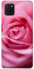 Чехол для Samsung Galaxy Note 10 Lite (A81) PandaPrint Розовый бутон цветы